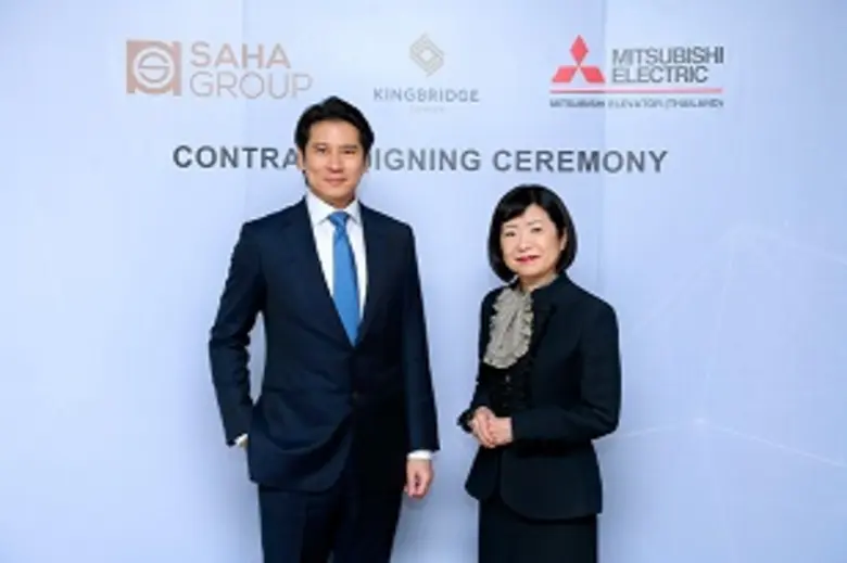 มิตซูบิชิ เอลเลเวเตอร์ (ประเทศไทย) ได้รับความมั่นใจจาก คิงบริดจ์ ทาวเวอร์ ติดตั้งลิฟต์มิตซูบิชิ 22 ตัว และ บันไดเลื่อน 10 ตัว