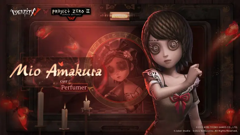 Stay With Me… Forever. Identity V X Project Zero II: Crimson Butterfly Crossover is Online!