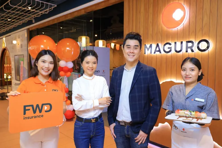 FWD ประกันชีวิต ร่วมกับ MAGURO สร้าง Brand Experience ส่งความสุขเทศกาลปีใหม่ ผ่านความอร่อยกับเมนู "Taste of Celebrate living Roll"
