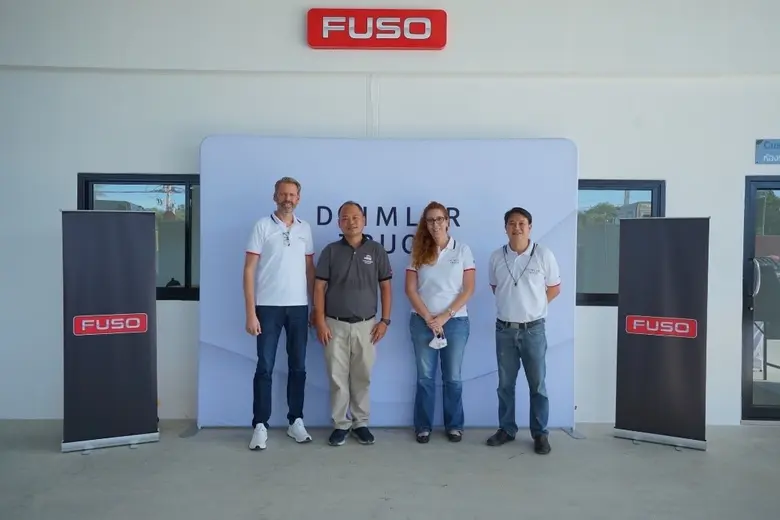 เดมเลอร์ คอมเมอร์เชียล วีฮีเคิลส์ (ประเทศไทย) ฉลองเปิดโชว์รูม FUSO แห่งใหม่! จังหวัดชลบุรี