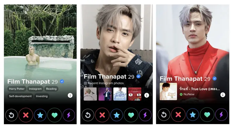 คนโสดเตรียมปัดขวา "ฟิล์ม ธนภัทร" ตามหาคนรู้ใจ ให้หนาวนี้มีแต่ความอบอุ่นผ่าน Tinder