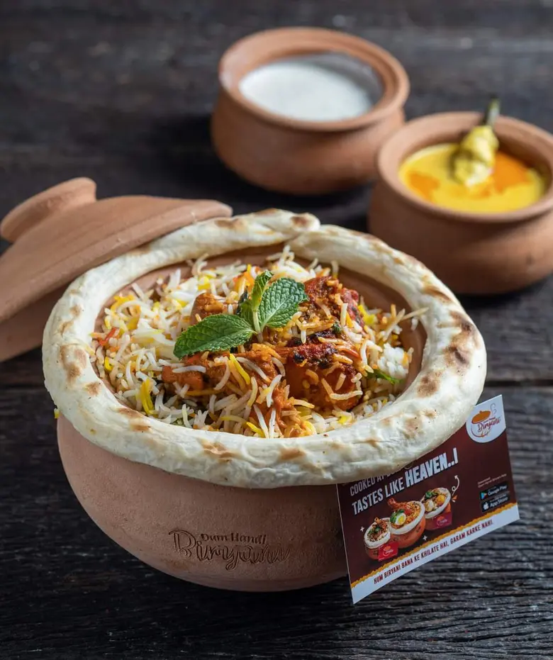 Dum Handi Biryani "ดัม ฮินดี บิรยานี" แบรนด์เดียวในไทยที่ให้คุณสัมผัสรสชาติบิรยานีต้นตำรับจากอินเดีย