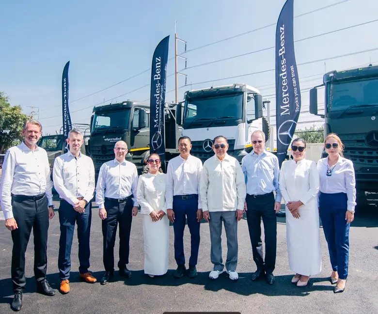 Daimler Commercial Vehicle (Thailand) Joins Auspicious Day for a Foundation Ceremony of New Mercedes-Benz Special Trucks Service Center and Bodybuilder in Saraburi