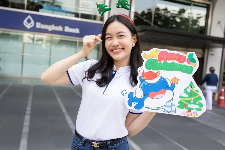 ธนาคารกรุงเทพ เปิดตัวสติกเกอร์ไลน์ 'น้องจุด' ฉลามวาฬสุดน่ารัก พี่ใหญ่ใจดีที่พร้อมเป็น 'เพื่อนคู่คิด' เคียงข้างทุกคน ดาวน์โหลดฟรี!