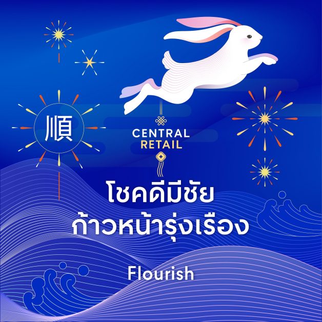 เซ็นทรัล รีเทล ต้อนรับเทศกาลตรุษจีน ด้วย E-Card '8 คำมงคล ในดีไซน์ปีเถาะธาตุน้ำ' ยิ่งส่งต่อ ยิ่งเฮง ดาวน์โหลดเลย!