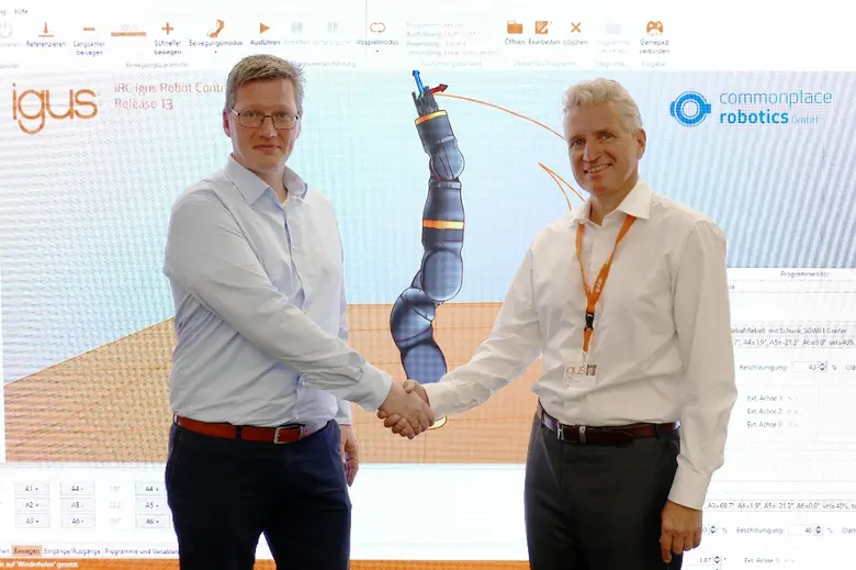 รวมพลังแห่งนวัตกรรม: igus เข้าถือหุ้นใหญ่ใน Commonplace Robotics