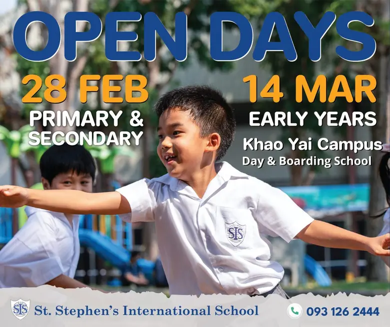 St. Stephen's Khao Yai - Open Days 2023