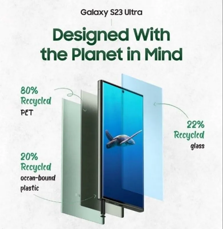 ซัมซุง Galaxy S23 Series ดีไซน์ด้วยใจที่รักษ์โลกสุดพี๊คคค เพื่อความยั่งยืนทุกๆ วัน