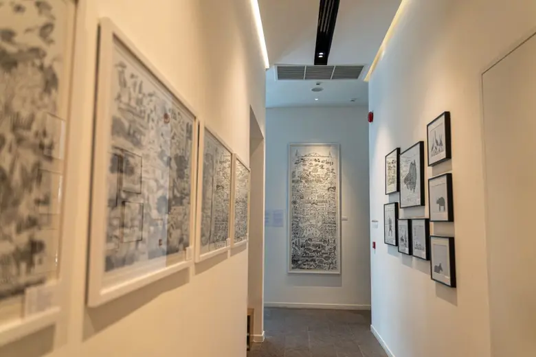 Raimon Land displays the work of young Thai artists TinTin and TiTo, aged 12 and 7 at The Art of Living