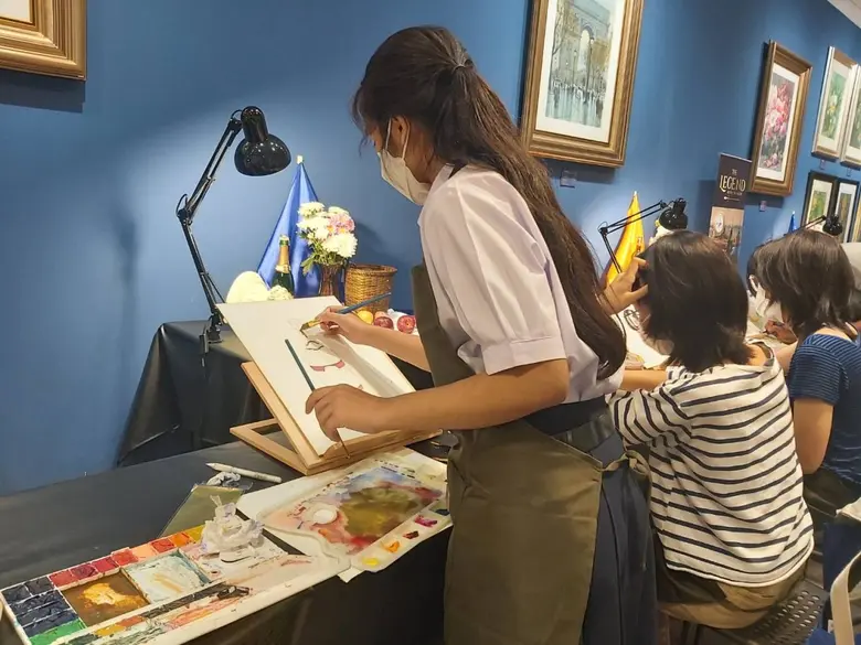 BEM แบ่งปันความรู้กับ "Art Learning Centre: Training วาดภาพหุ่นนิ่ง