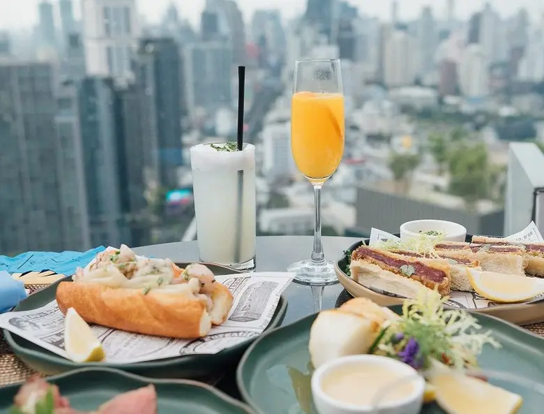ELECTRONIC SUNSET BRUNCH จุดเช็คอินแห่งใหม่บนรูฟท็อป ณ โรงแรม แมริออท กรุงเทพฯ สุขุมวิท