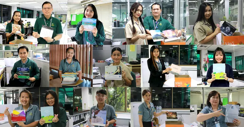 แพรนด้า จิวเวลรี่ ร่วมบริจาคปฏิทินเก่า ผลิตสื่ออักษรเบรลล์
