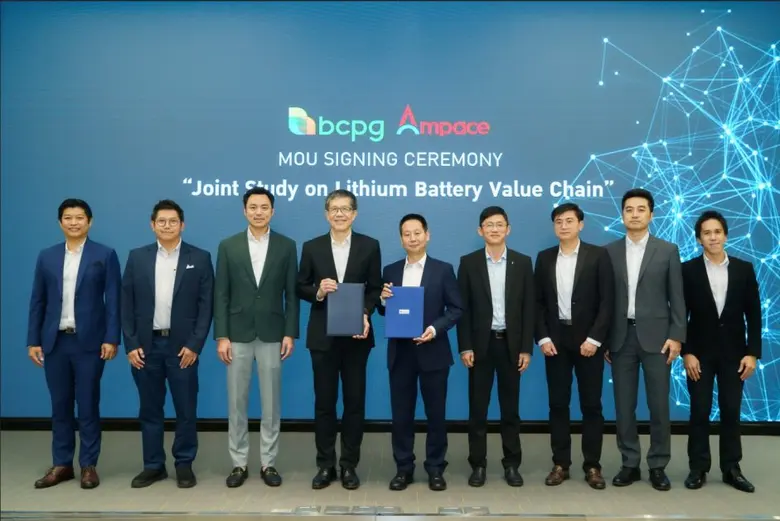 BCPG and a joint venture of ATL and CATL - "Ampace" announce partnership to accelerate battery business for households, medium-scale industry, and electric motorcycles