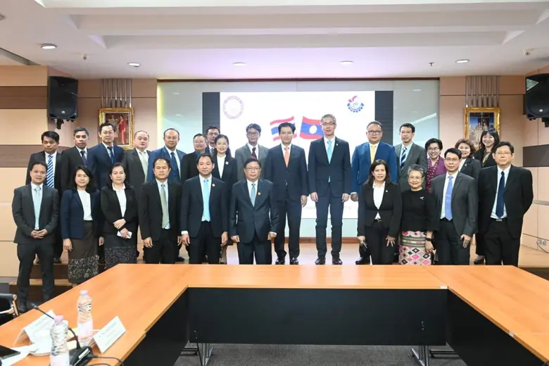 รัฐมนตรี ก.อุตสาหกรรมและการค้า สปป.ลาว เข้าร่วมหารือ ปลัดฯ ณัฐพล เพื่อสร้างความร่วมมือด้านการพัฒนาอุตสาหกรรมของทั้ง 2 ประเทศ