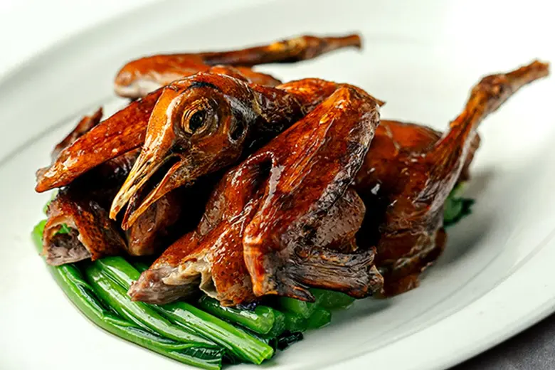 "Hong Kong Pigeon" at YOK Chinese Restaurant