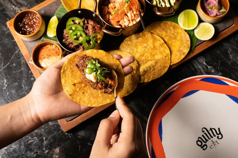 Build-Your-Own-Taco Wednesdays at Guilty