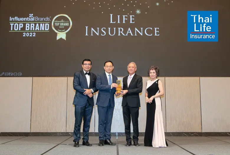 ไทยประกันชีวิตคว้ารางวัล Top Influential Brands และ TOP CEOs