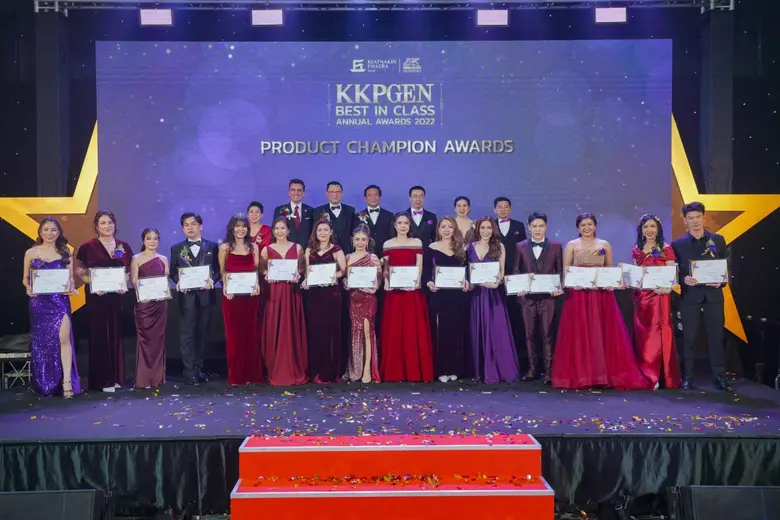 "เจนเนอราลี่ ไทยแลนด์" ร่วมกับ "ธนาคารเกียรตินาคินภัทร" จัดงาน KKPGEN BEST IN CLASS ANNUAL AWARDS 2022 เชิดชูความสำเร็จผู้ทำผลงานยอดเยี่ยม