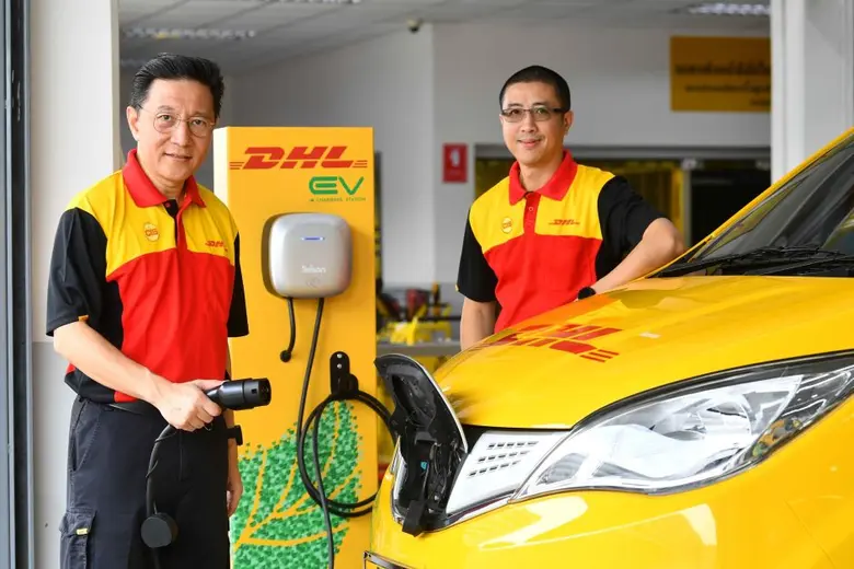 ดีเอชแอล เอ๊กซ์เพรส ตอกย้ำผู้นำอุตสาหกรรมลอจิสติกส์ยั่งยืน ด้วยรถขนส่งพลังงานไฟฟ้า