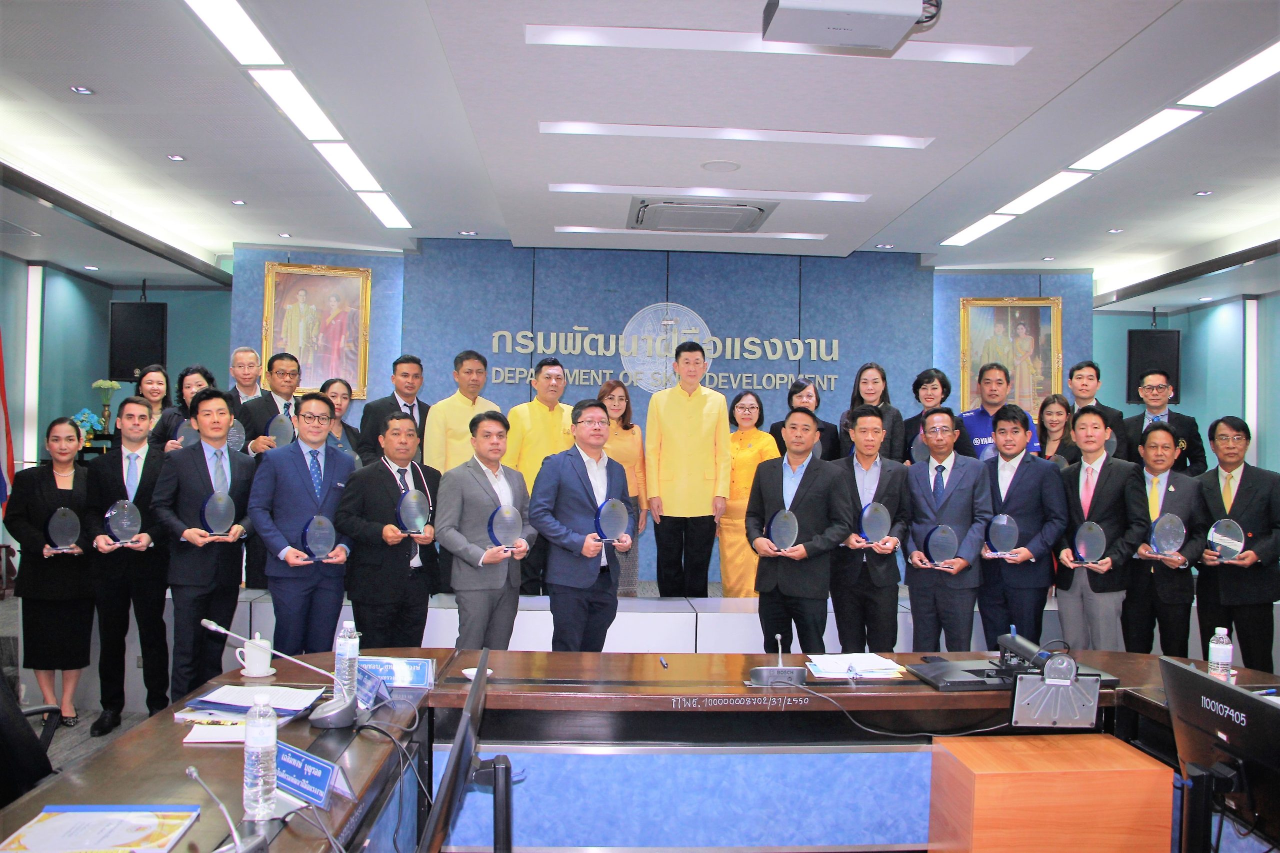 เอกชนหนุนการพัฒนาทักษะแรงงาน กพร.ชู จัดงานมอบโล่ประกาศเกียรติคุณ