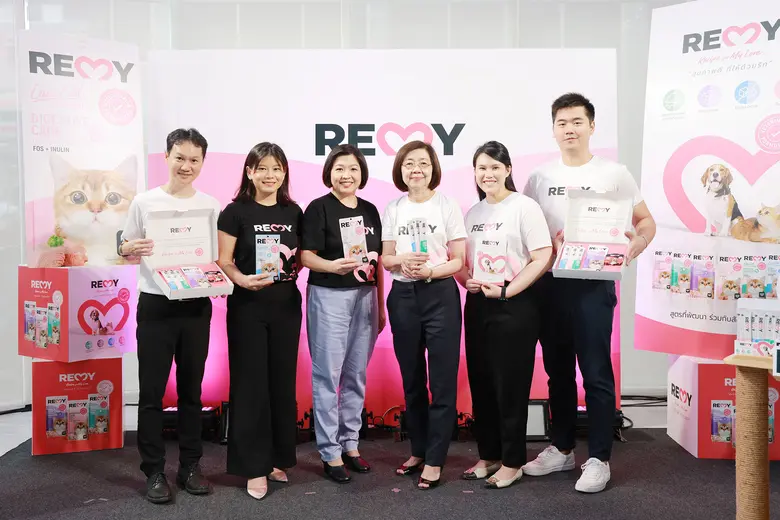 กลุ่มบริษัทพัทยาฟู้ด (PFG) ร่วมทุน รพ.สัตว์ทองหล่อ เปิดตัวแบรนด์ "เรมี่ (Remy)" อาหารสัตว์เลี้ยงเพื่อสุขภาพ