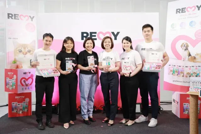กลุ่มบริษัทพัทยาฟู้ด (PFG) ร่วมทุน รพ.สัตว์ทองหล่อ เปิดตัวแบรนด์ "เรมี่ (Remy)" อาหารสัตว์เลี้ยงเพื่อสุขภาพ