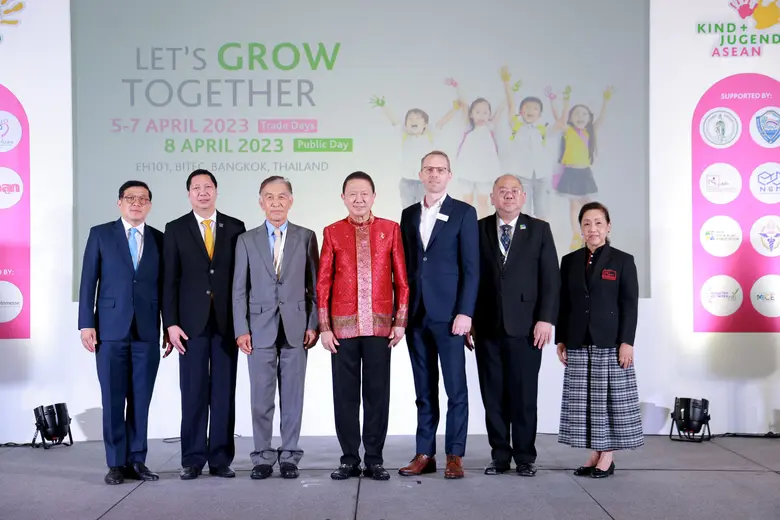 เปิดงาน "Kind + Jugend ASEAN 2023" (คิน-อัน-ยู-เก้น-อา-เซียน) งานแสดงสินค้าเด็กแห่งภูมิภาค