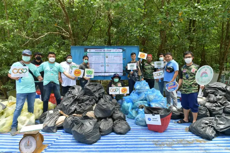 CPF ร่วมแก้ปัญหาขยะทะเล 16,000 กิโลกรัม หนุนเครือข่าย SeaBOS พิทักษ์มหาสมุทร