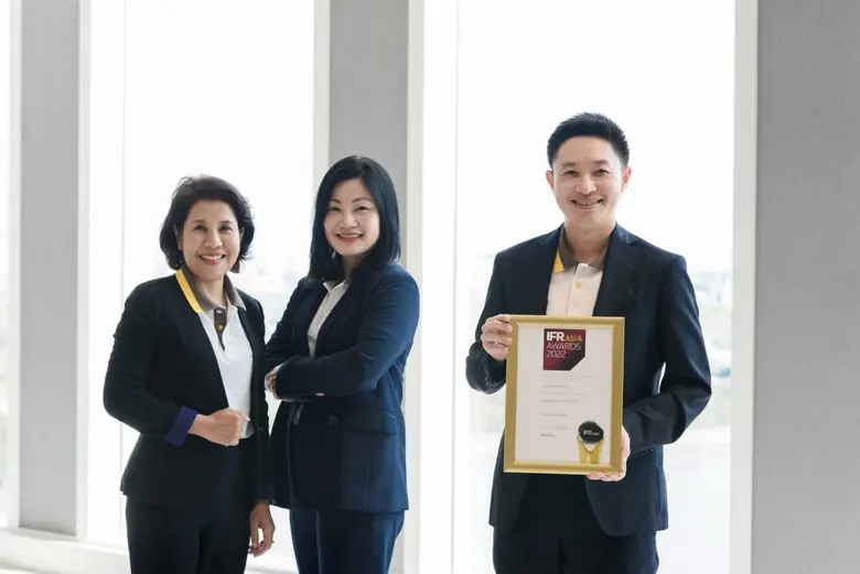 Krungsri affirms its position as a "Regional Bank", winning 'Frontier Markets Issue of the Year' from IFR Asia Awards 2022