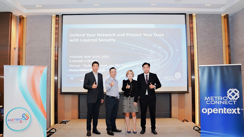 Metro Connect joined with OpenText introduced Cybersecurity Solutions