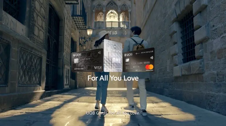 ยูโอบี ปล่อยภาพยนตร์โฆษณาบัตรเครดิต "For All You Love" สร้างแรงบันดาลใจให้ลูกค้าใช้ชีวิตในแบบที่ชื่นชอบ