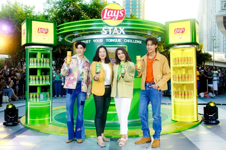 'เลย์ สแตคส์' ชวน "พีพี-บิวกิ้น" ตอกย้ำความอร่อยแบบเรียลไทม์ ส่งท้ายแคมเปญ 'Lay's Stax Trust Your Tongue Challenge'