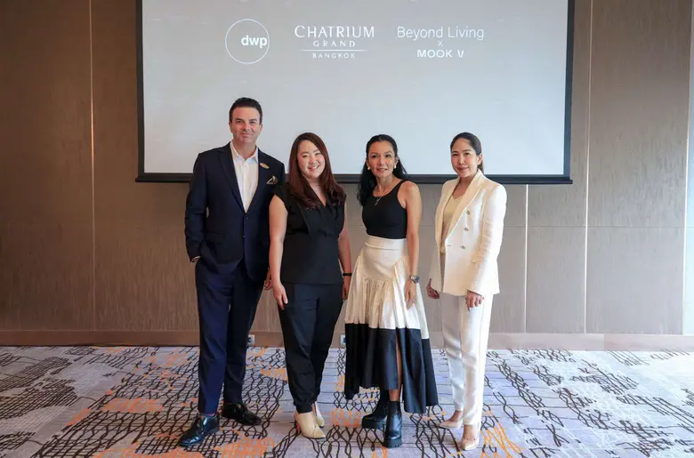 dwp x Chatrium x Beyond Living Arrange the craft workshop focusing on bringing the waste materials back to life