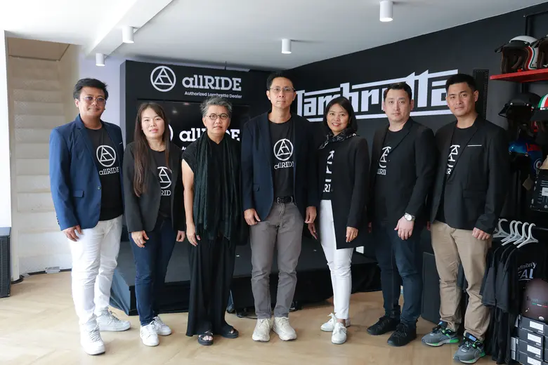 "allRIDE" รีแบรนด์ครั้งใหญ่ เปิดโชว์รูมแนวใหม่ ฉีกกฎแนวคิดเดิม ชูแบรนด์ Lambretta ทำตลาด ชิงอันดับ 1 รถคลาสสิกสกู๊ตเตอร์ของไทย
