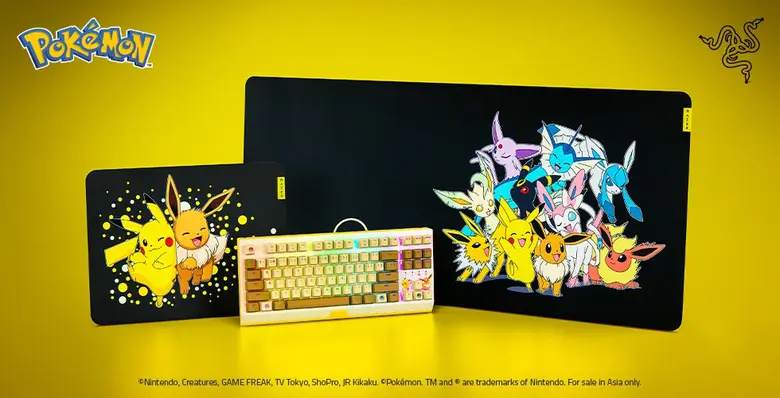 คอลเลกชันโปเกมอนของ Razer กลับมาสู่เอเชียแปซิฟิกอีกครั้งพร้อมกับลวดลายใหม่ ให้เหล่าเทรนเนอร์ได้เป็นเจ้าของ