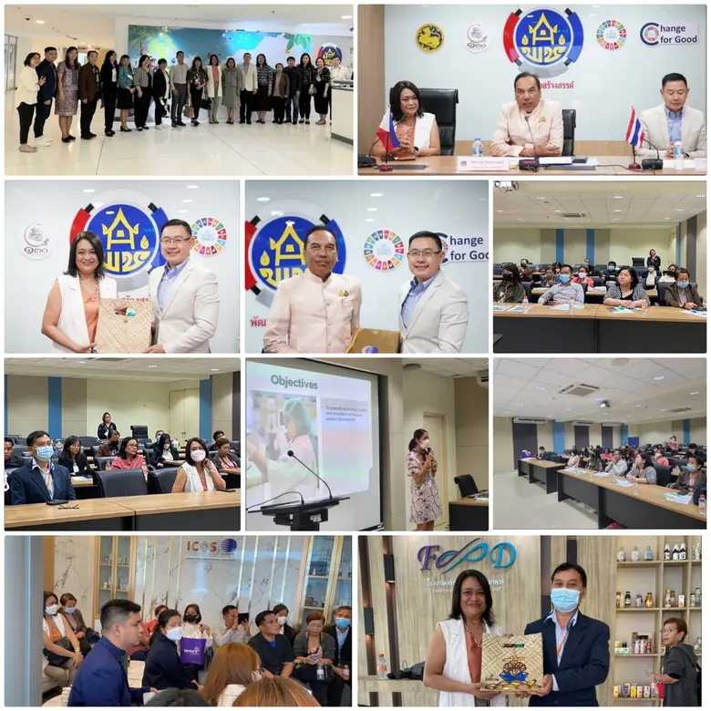 วว. / OTOP Philippines / กรมการพัฒนาชุมชน ร่วมหารือพัฒนาผลิตภัณฑ์ชุมชนไทย-ฟิลิปปินส์