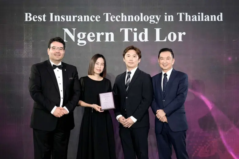 ประกันติดล้อ คว้ารางวัลสุดยอดเทคโนโลยีด้านประกันภัย จากเวที The Asian Banker Thailand Awards 2023