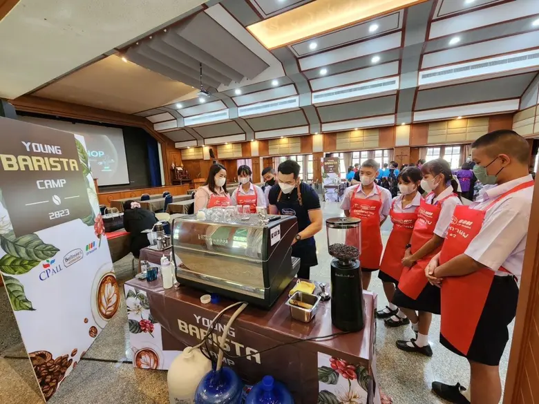 ซีพี ออลล์จัด"YOUNG BARISTA CAMP" ค่ายเยาวชนสู่บาริสต้ามืออาชีพ