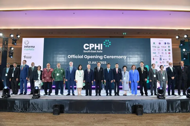 เปิดฉากงาน 'CPHI South East Asia 2023 - At the Heart of Pharma' ร่วมสร้างความมั่นคงทางการยา โชว์ศักยภาพการผลิตไทยไปสู่ตลาดโลก