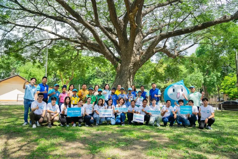 ซันโทรี่ เป๊ปซี่โค ประเทศไทย เดินหน้าจัด "ค่ายเยาวชนรักษ์น้ำ" ภายใต้โครงการมิซุอิกุ ปีที่ 5 ส่งเสริมเด็กไทย ใส่ใจอนุรักษ์ทรัพยากรน้ำและสิ่งแวดล้อม