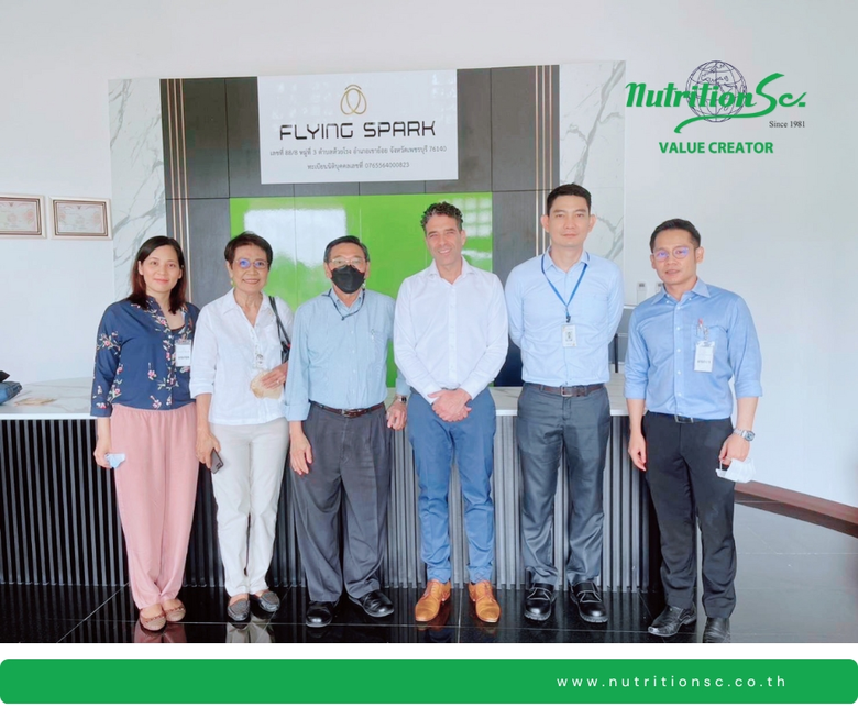 "นิวทรีชั่น เอสซี (NTSC)" สานต่อการผลิตสินค้าอาหารแห่งอนาคตศึกษางานจาก Flying Spark Co.,Ltd.