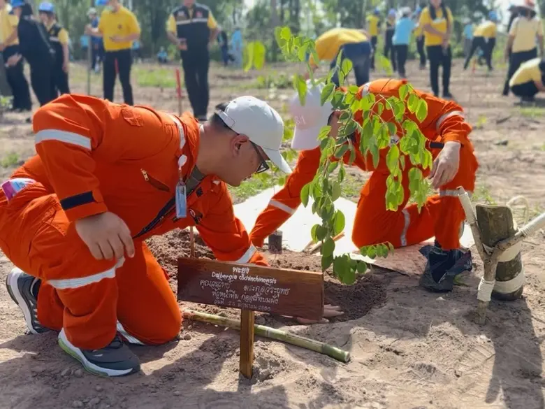 ปตท.สผ. "เพาะ" ความสุข "ปลูก" ความยั่งยืนเพื่อสิ่งแวดล้อม ปลูกต้นไม้กว่า 7,600 ต้น ในโอกาสครบรอบ 38 ปี
