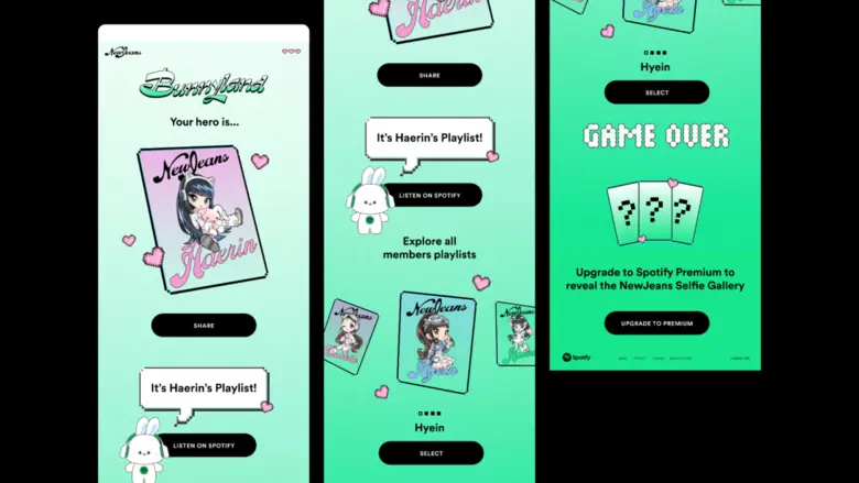 Spotify and NewJeans celebrate new EP by bringing listeners into the world of NewJeans