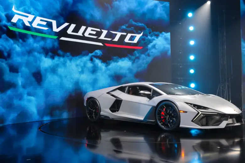 Bridgestone as Official Technical Partner with Lamborghini "Potenza Sport: Unleashing the Hybrid Power of the V12 HPEV Revuelto Super Sports Car"