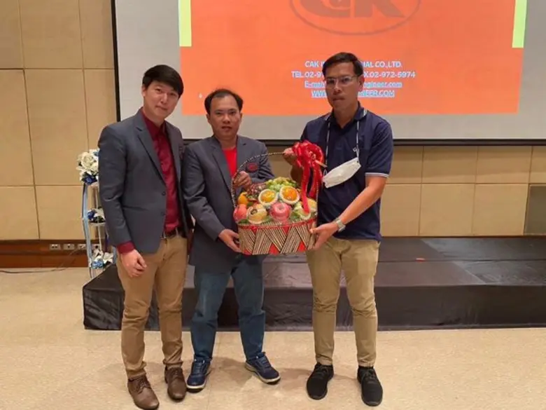 วิศวกรขาย ซีเอเค อินเตอร์เนชั่นแนล เป็นวิทยากรบรรยายให้ความรู้ระบบวิศวกรรมป้องกันอัคคีภัยในอาคาร