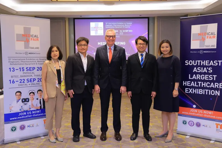 เมสเซ่ ดุสเซลดอร์ฟ ชี้ 3 เทรนด์สุขภาพในไทย ลุยเตรียมจัด "เมดิคอลแฟร์ ไทยแลนด์ 2023" ดันศักยภาพไทยเป็นฮับการแพทย์อาเซียน