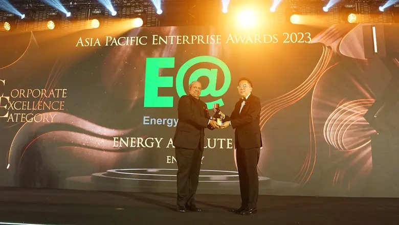 EA คว้ารางวัล Corporate Excellence Award จาก APEA 2023 ตอกย้ำผู้นำนวัตกรรมพลังงานสะอาด