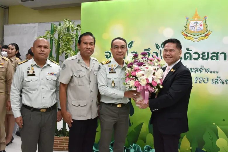อ.อ.ป. ร่วมพิธีอำลา "จากใจ ถึงใจ ด้วยสายใยฯ" "วราวุธฯ " อดีต รมว.ทส.