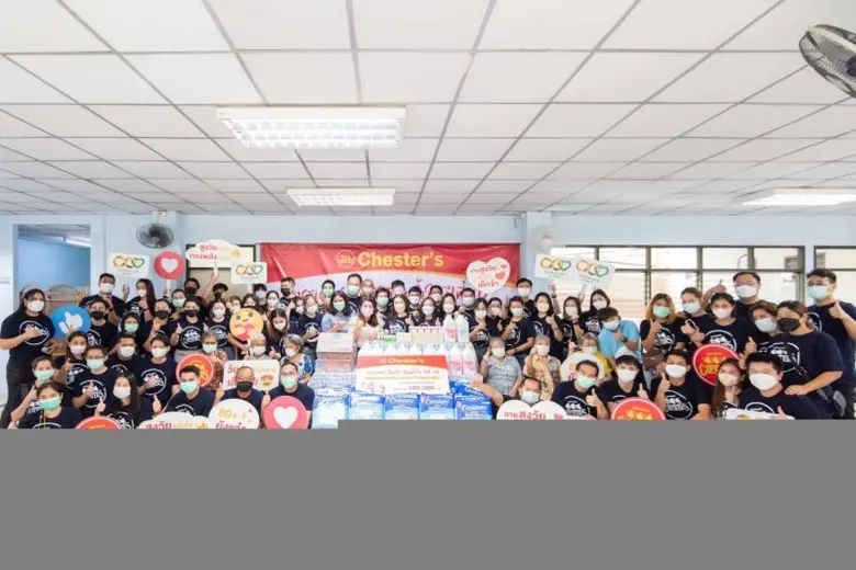 เชสเตอร์ สานต่อ 'ปันรัก ปันน้ำใจ' ปีที่ 10 มอบอาหารคุณภาพแก่ผู้สูงอายุ บ้านบางแค 2