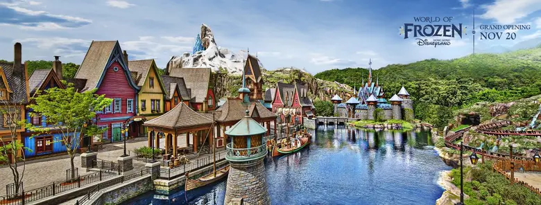 Hong Kong Disneyland Resort Will Soon Launch the World's First and Largest "Frozen" themed land World of Frozen on November 20